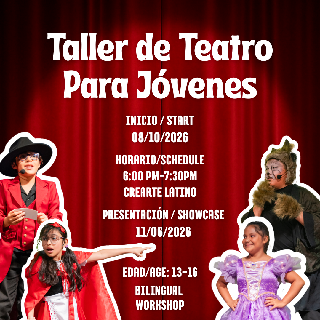 Taller de Teatro Para Jóvenes / Theater Workshop for Youth - logo