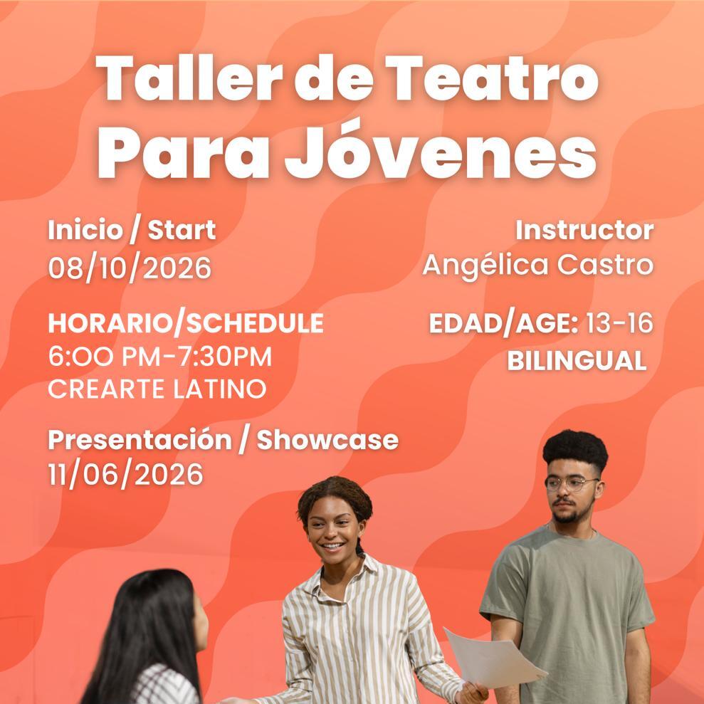 Taller de Teatro Para Jóvenes / Theater Workshop for Youth - logo